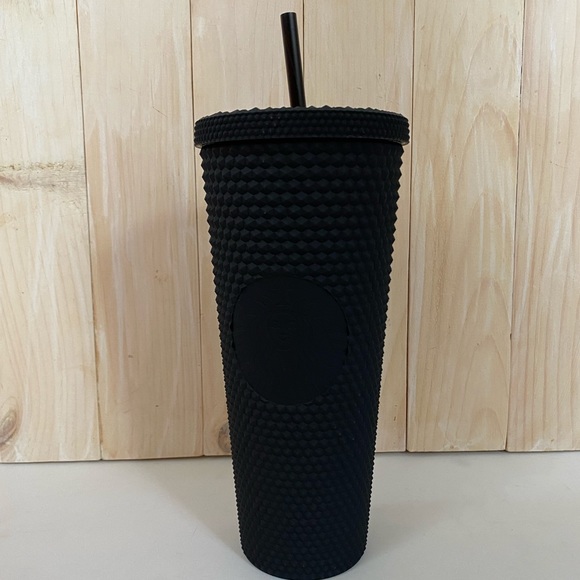 Starbucks Other - Starbucks 2021 Matte Black Studded Tumbler 24oz